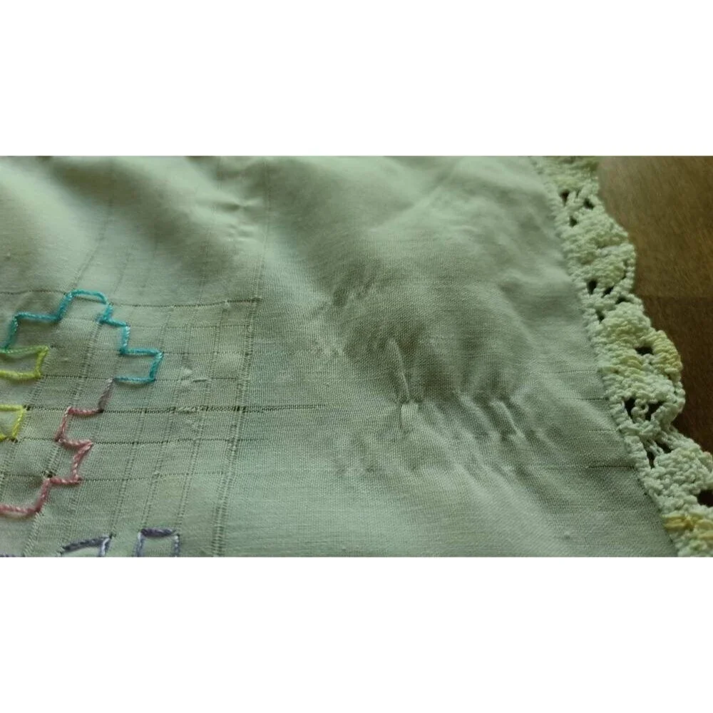 Embroidered Table Topper - Picture 8 of 10